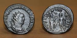 Ancient Coins - Valerian I Billon Antoninianus, Samosata Mint, 255-256 AD, Roman Empire.