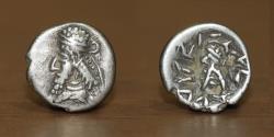 Ancient Coins - Persis Kingdom, NAPAD (Kapat), late 1st century AD, AR Obol