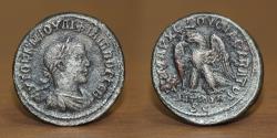 Ancient Coins - Roman Empire AR Tetradrachm, Philip II (247-249 AD), Seleucis and Pieria, Mint: Antioch.