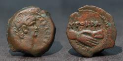 Ancient Coins - Roman Empire: EGYPT, Alexandria. Claudius. AD 41-54. AE Obol.