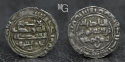 World Coins - Rassids (Zaydi Imams of the Yemen), First Period, al-Nasir li-din Allah (Ahmad b. Yahya), AH 301-322 / AD 913-934, AR 1/6 Dirham (Sudaysi), Sa`dah mint, undated issue.