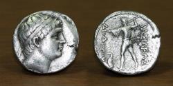 Ancient Coins - Bactria, Greco-Baktrian Kingdom AR Tetradrachm, Diodotos II Circa (235-225 BC).