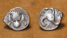 Ancient Coins - DYNASTS OF LYCIA. Perikles, circa 380-360 BC. 1/3 Stater. AR silver.