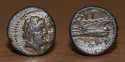 Ancient Coins - Phoenicia Arados, Circa 137/6-52/1 BC. AE Cooper Uncertain date.
