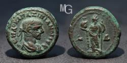 Ancient Coins - Roman Empire, Egypt, Maximianus, AE Tetradrachm, 285-286 AD, Alexandria.