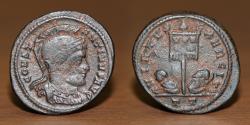 Ancient Coins - Roman Empire AE Follis, CONSTANTINE I THE GREAT (319-320 AD), Ticinum Mint.