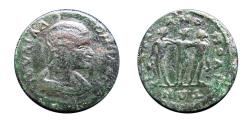 Ancient Coins - Three Graces Markianopolis Julia Domna