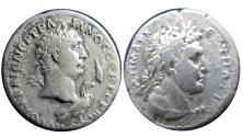 Ancient Coins - Early Tyre type Melqart shekel of Trajan as Zeus