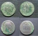Ancient Coins - Asklepios and Temple Caracalla in Serdica