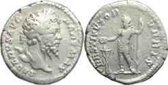 Ancient Coins - Ancient Roman silver denarius of the Emperor Septimius Severus - RESTITVTOR VRBIS