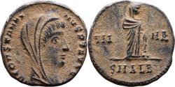 Ancient Coins - EF+ Ancient Roman coin of Constantine I struck in Alexandria, Egypt