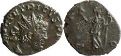 Ancient Coins - Ancient Roman coin of the Emperor Tetricus I found in England