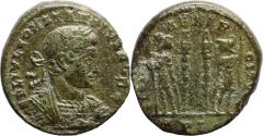 Ancient Coins - Ancient Roman coin of Constantius II as Caesar - GLORIA EXERCITVS