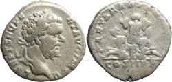 Ancient Coins - Ancient Roman silver denarius of the Emperor Septimius Severus minted in Rome