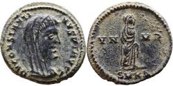 Ancient Coins - Ancient Roman coin of Constantine I struck to commemorate his death in 347/348 AD