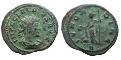 Ancient Coins - Ancient Roman coin of Claudius II Gothicus minted in Antioch - IVNO REGINA