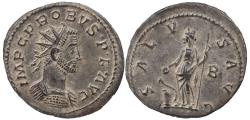 Ancient Coins - EF+ Ancient Roman coin of the Emperor Probus - SALVS AVG