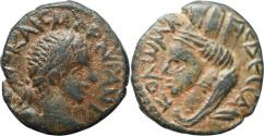Ancient Coins - VF+ Ancient Roman Provincial coin of Elagabalus minted in Edessa, Mesopotamia
