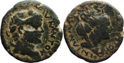 Ancient Coins - Ancient Roman Provincial Coin of Caracalla with Tyche minted in Edessa, Mesopotamia