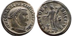 Ancient Coins - Ancient Roman coin of the Emperor Maximinus II as Augustus minted in Antioch