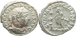Ancient Coins - VF+++ Ancient Roman silver coin of Elagabalus as Augustus minted in Rome