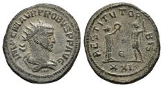 Ancient Coins - Ancient Roman coin of the Emperor Probus - RESTITVTOR EXERCITI