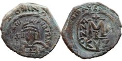Ancient Coins - Huge Ancient Byzantine coin of Heraclius 610-641 AD AE Follis minted in Cyzicus