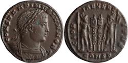 Ancient Coins - Ancient Roman coin of Constantine II as Caesar minted in Constantinople