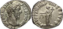 Ancient Coins - Roman coin of Commodus AR silver denarius -  P M TR P XIII IMP VIII COS V P P