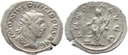 Ancient Coins - Philip I AR silver antoninianus - ANNONA AVGG