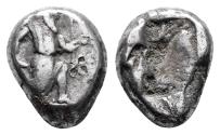 Ancient Coins - Ancient Persian coin - Achaemenid Empire. Sardeis. Time of Artaxerxes III to Darios III 350-333 BC