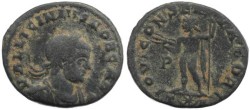 Ancient Coins - Licinius II - IOVI CONSERVATORI - Arelate 318AD