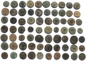 Ancient Coins - Lot of 70 Ancient Roman coins - levantine patina