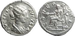 Ancient Coins - Ancient Roman silver coin of Lucilla as Augusta minted in Rome