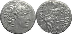 Ancient Coins - Ancient Greek silver tetradrachm of King Philip I Philadelphus circa 95/4 – 76/5 BC