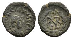 Ancient Coins - Ancient Roman coin of the Emperor Marcian struck in Constantinople