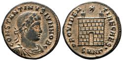 Ancient Coins - VF++ Ancient Roman coin of Constantine II minted in Nicomedia - GLORIA EXERCITVS