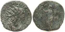 Ancient Coins - Victorinus AE Antoninianus - PAX AVG