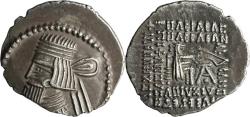 Ancient Coins - Superb Ancient Kings of Parthia silver drachm of Artabanus II or Artabanus III minted in Ecbatana