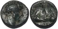 Ancient Coins - Marcus Aurelius, Caesarea, Cappadocia 161-180AD Syd 337,8