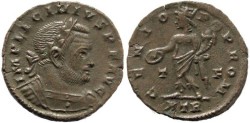 Ancient Coins - Licinius I - GENIO POP ROM - Treveri Mint