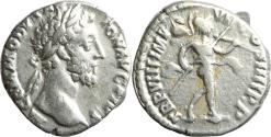 Ancient Coins - Ancient Roman silver denarius of the Emperor Commodus minted in Rome in 183 AD