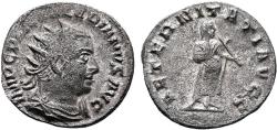 Ancient Coins - Ancient Roman coin of Valerian I AR silver antoninianus - AETERNITATI AVG - Viminacium Mint