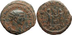 Ancient Coins - Ancient Roman coin of the Emperor Probus as Augustus minted in Antioch - CLEMENTIA TEMP
