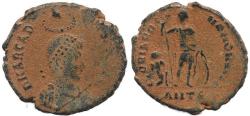 Ancient Coins - Roman coin of Arcadius Ae2 - GLORIA ROMANORVM - Antioch Mint