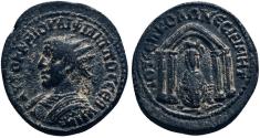 Ancient Coins - VF Ancient Roman coin of the Emperor Philip II minted in Nisibis, Mesopotamia
