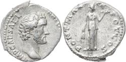 Ancient Coins - Ancient Roman silver denarius of Antoninus Pius - Fides