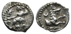 Ancient Coins - Ancient Greek silver coin from Lyacaonia. Laranda circa 324/3 BC