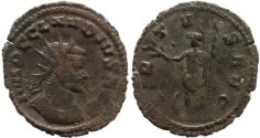 Ancient Coins - Claudius II AE Antoninianus - VIRTVS AVG