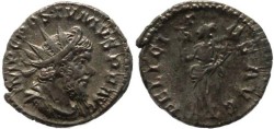 Ancient Coins - Postumus silver antoninianus - FELICITAS AVG